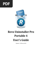 Revo Uninstaller Pro Help