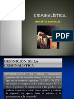 Presentacion CRIMINALÍSTICA