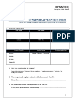 Standard Application Form v1