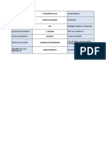 Historia Laboral - PARA COSINTE LTDA