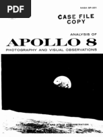 Analysis of Apollo 8 Photography and Visual Operation