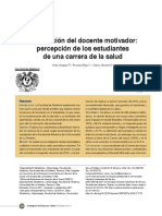 09 - Docente Motivador de Una Carrera de Salud