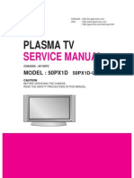 Plasma TV: Service Manual