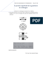 ficha N° 008 calculo de presion superficial de las guarniciones de embrague