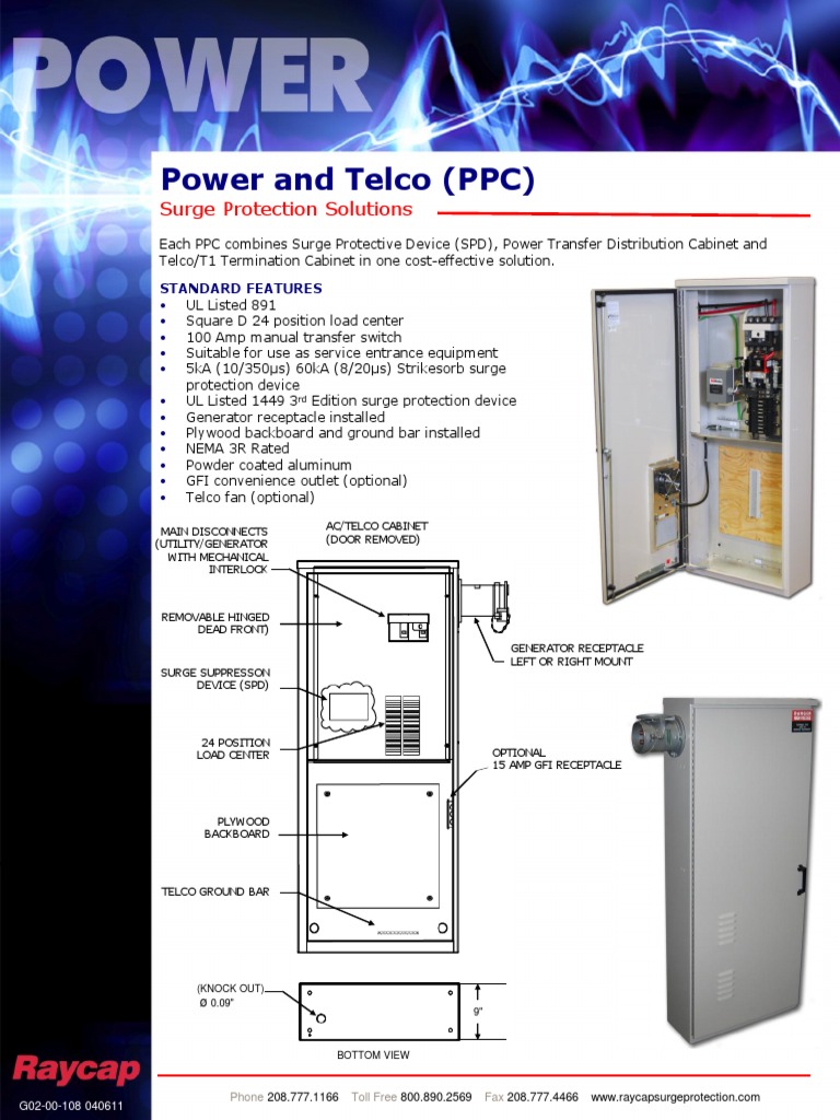 Surge Protection Solutions for Power & Telco | PDF