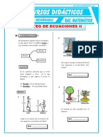 Planteo de Ecuaciones 2 Para Tercero de Secundaria