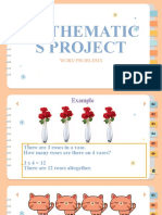 Mathematic S Project: Word Problems
