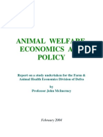 Animal Welfare Economics and Policy[1]