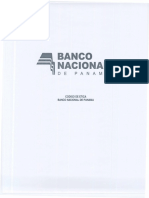 Código Etica Banco Nacional de Panamá
