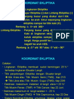 Sistem Koordinat Bola Langit - Seri 5