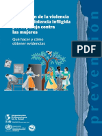 Prevención de La Violencia Sexual y Violencia Alfigida en La Mujer