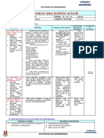 Actividad Miércoles 24 Comunicacion Leemos Una Noticia Actual
