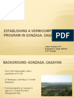 Establishing a Vermicomposting Program in Gonzaga, Cagayan