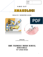 Handout Farmakologi Sem. GANJIL Kelas XI TP.21-22