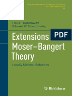 [Progress in Nonlinear Differential Equations and Their Applications 81] Paul H. Rabinowitz, Edward W. Stredulinsky (auth.) - Extensions of Moser–Bangert Theory_ Locally Minimal Solutions (2011, Birkhäuser Basel