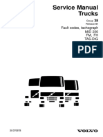 Service Manual Trucks: Fault Codes, Tachograph MID 220 FM, FH Tas-Dig