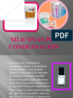 Siliconas Por Condensación