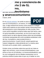 Anarquismo y Conciencia de Clase (Parte 2 de 5) - Mutualismo, Anarcocolectivismo y Anarcocomunismo