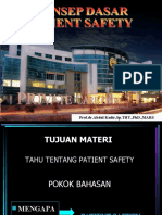 Konsep Dasar Patient Safety Revisi