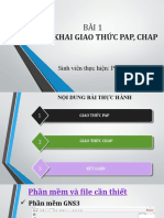 Bài 01. Triển khai giao thức PAP, CHAP