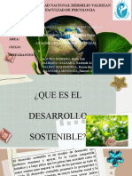 Actividad Desarrolo Sostenible.. Analisis de La Realidad Nacional