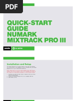 Serato DJ Intro Numark Mixtrack Pro III Quickstart Guide