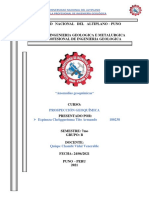 Trabajo de Anomalías Geoquímicas