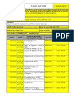 Auditoría SST proceso empresa