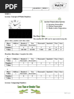 Module Making Math 5