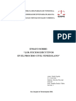 1637898831109_2da Evaluacion Sumativa Ensayo Sobre Los Juicios Ejecutvos en El Proceso Civil Venezolano