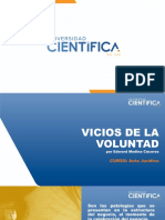 VICIOS DE VOLUNTAD - ACTO JURIDICO