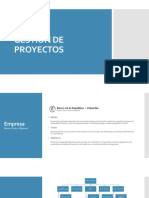 Gestión de Proyectos - Presentación