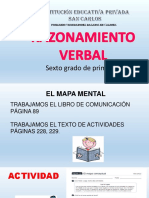 Razonamiento Verbal, 6 Prim, Noviembre, Modulo 8, Semana 1, Lección 1, Martes.