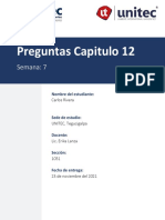 Preguntas Capitulo 12