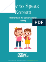 How To Speak Korean Guide For Conversational Fluency