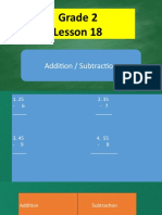 Grade 2_lesson 18 Addition Subtraction