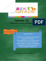 Grade 6  lesson 10 c  Ratio B   pptx