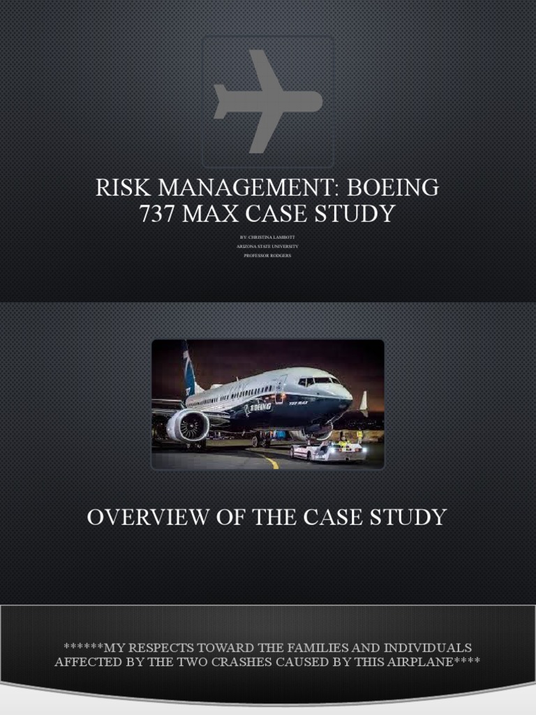 boeing 737 max case study pdf