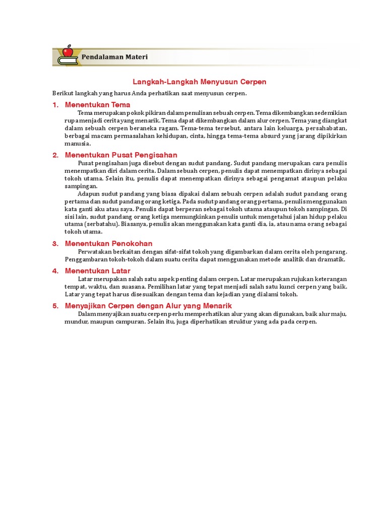 Langkah Langkah Membuat Cerpen Pdf Filsafat Puisi