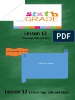 Grade 6 Nov 20 Lesson 12 PRB