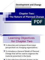 Organization Development and Change: Chapter Two: The Nature of Planned Change