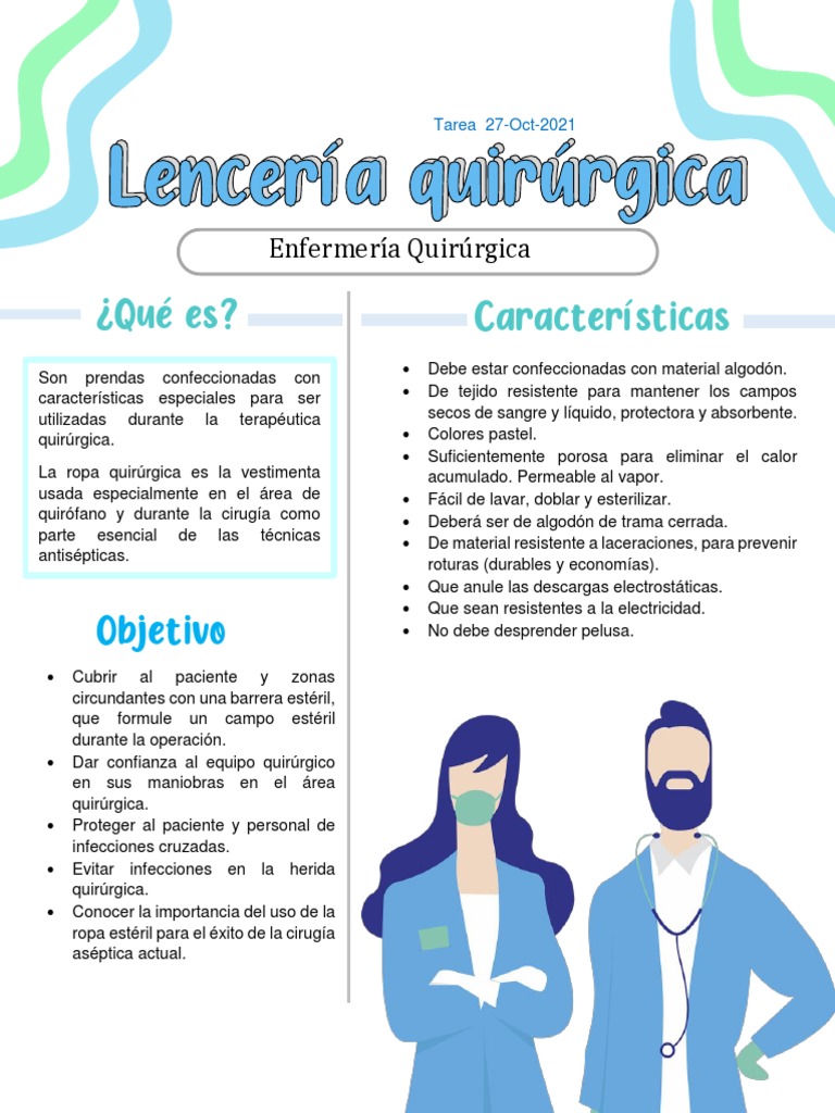Lencería Quirúrgica | PDF | Cirugía | Ropa