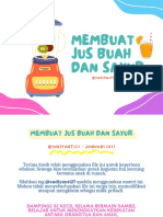 Activity Pages - Jus Buah Dan Sayur