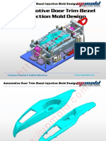 Automotive Door Trim Bezel Mold Design