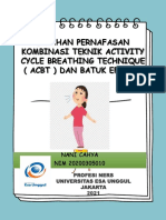 BOOKLET LATIHAN PERNAFASAN KOMBINASI TEKNIK ACTIVITY CYCLE BREATHING TECHNIQUE