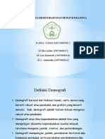 Kelompok 2 - Sumber Data Demografi Dan Pengukurannya