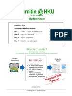 Turnitin @ HKU: Student Guide to View Originality Reports