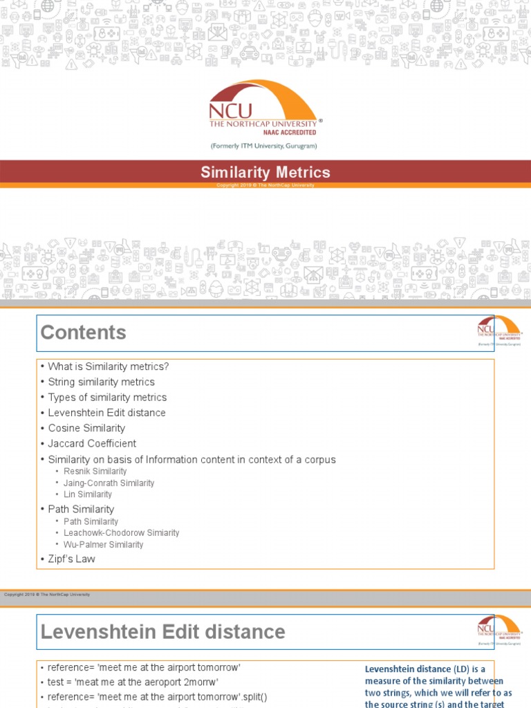Resnik and Wu-Palmer Similarity Metrics | PDF | Applied Mathematics