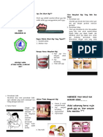 LEAFLET Gosok Gigi