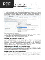 5 Ways To Use Note Links, Evernote's Secret Weapon For Getting Organized